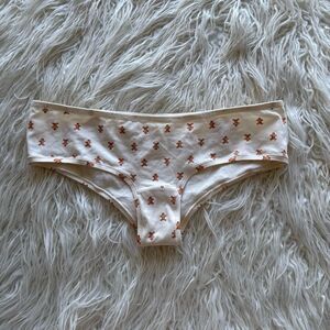 Skims Cotton Logo Hipster Gingerbread Man Print Size Large